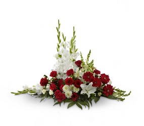 The FTD Crimson & White(tm) Arrangement from Parkway Florist in Pittsburgh PA